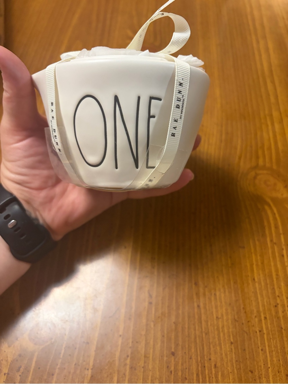 Rae Dunn black and white measuring cups